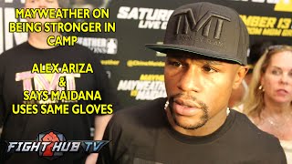 Floyd Mayweather quotMaidana is trying to pull a Margarito type movequot [upl. by Anayia]