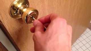 How to Unlock a Bedroom Door from the Outside 🔑🔑🔑 [upl. by Felipa]