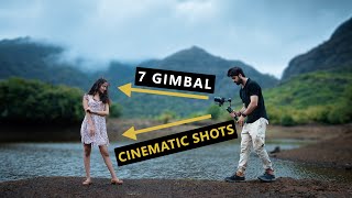 7 CINEMATIC CAMERA GIMBAL shots  DJI RS3 [upl. by Nerita]