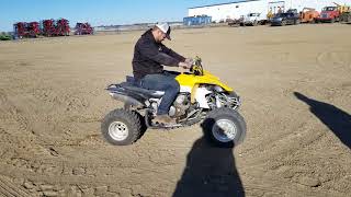 2005 Yamaha YFZ 450 QUAD [upl. by Idaline]