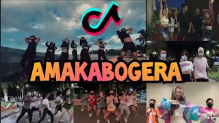 Amakabogera dance group challenge Tiktok compilation TikTok Mo [upl. by Dewar377]