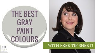 Best Gray Paint Cololurs by Benjamin Moore [upl. by Harmony]