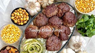 Lucknow Famous Restaurant Style Tunday kebab Recipe  Lucknowi Galauti Tunday Kebab [upl. by Hoxie868]