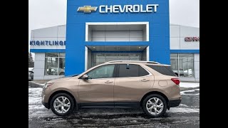 2018 Chevy Equinox LT Kightlinger Motors Coudersport PA [upl. by Nerfe]