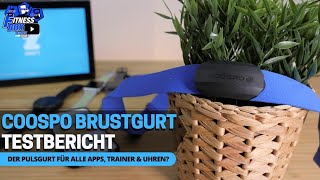 CooSpo Brustgurt im Test Der Pulsgurt für ALLE Sportuhren Apps und IndoorTrainer Swift Garmin [upl. by Lanaj]