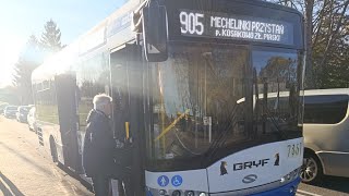 Solaris Urbino 89 LE Linia 905 Kierunek Mechelinki  Przystań [upl. by Charlean]