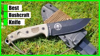 Top 10 Best Bushcraft Knife 2024  Best Bushcraft Knives for Survival [upl. by Ahsercal]