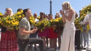 Justin Best Is Engaged Olympic Rower Proposes to Girlfriend Lainey Duncan After Win I Got the Go [upl. by Enelrad]