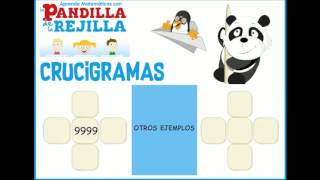 CRUCIGRAMAS NUMÉRICOS Y MATEMÁTICOS  La Pandilla de la Rejilla [upl. by Ytram]