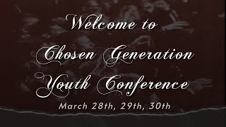 Chosen Generation Youth Conference  3292024  Friday  Rev Justin Miles  Why the Stones Would [upl. by Suirradal]