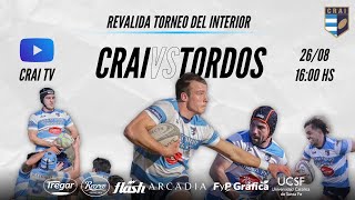 🔴EN VIVO  CRAI VS TARCOS TDI [upl. by Filahk]