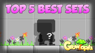 Growtopia  Top 5 Pro Sets MUST WATCH [upl. by Rinaldo]