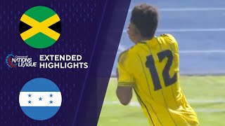 Jamaica vs Honduras Extended Highlights  CONCACAF Nations League  CBS Sports Golazo [upl. by Prentiss]