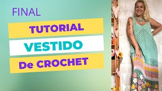 VESTIDO DE CROCHET TUTORIAL [upl. by Sell]