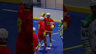 Ben Stewart earns the honor of scoring Chinas firstever WLBC goal 💥🇨🇳WorldBox2024 Lacrosse [upl. by Ylla]