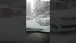 Last December 2021 Shimla First Snowfall  Car Driver On Snow Five [upl. by Luben156]