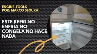 Refrigerador Mabe no congela ni enfría nada  vamos a hacer un diagnóstico certero capilar o filtro [upl. by Lattie]