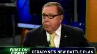 Ceradyne Body Armor  CNBC [upl. by Oigroig]