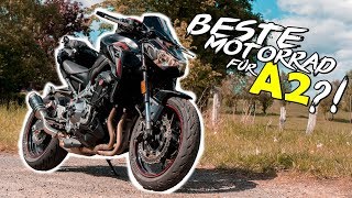 Das BESTE A2 Motorrad   Kawasaki Z900  Webonone [upl. by Norga]