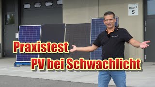 PVModule bei Schwachlicht [upl. by Loriner]