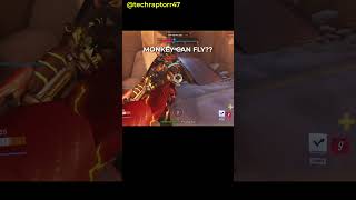 This ILLARI Got SWATTED LIKE A FLY in OVERWATCH overwatch2 overwatch shorts [upl. by Hoi652]