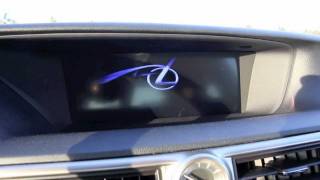 2013 Lexus GS 450h  Start up Screen [upl. by Bolan426]