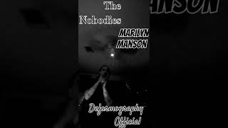 Nobodies vocal cover  Marilyn Manson tribute Deformography Official 💀 [upl. by Silra723]