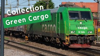 Trains of Sweden  Green Cargo Compilation September 2024 [upl. by Nwahsal]