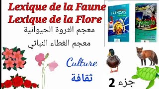 lexique de lenvironnement vocabulaire de la Faune et de la Flore [upl. by Nastassia]