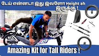 Hero Xpulse 200 BS6 2022  Rally Kit Review  Best for tall city Riders too [upl. by Nerte]