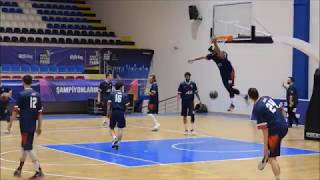 ADNAN MENDERES ÜNİVERSİTESİ ADÜ BASKETBOL TAKIMI MAÇ ÖNCESİ ISINMA [upl. by Ailecara]