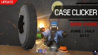 Roblox  Case Clicker New Code 2017 July [upl. by Ikin467]