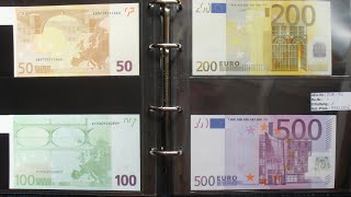 Unsere Banknoten  Eine wertvolle Sammlung der Eurobanknoten [upl. by Sedberry327]