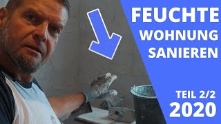 Feuchtigkeit in der Wohnung beseitigen  Selber machen Sanierung Teil 22 vom Umbauheld 2020 [upl. by Culberson]