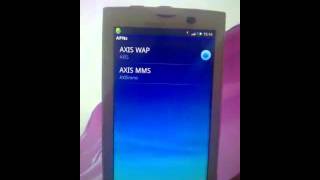 Video GPRS Setting on XPERIA X10 [upl. by Kumagai]