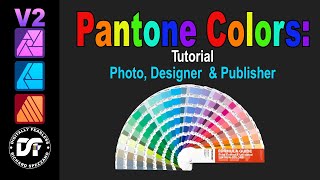 Affinity 2 Pantones Photo Designer amp Publisher [upl. by Redmer419]