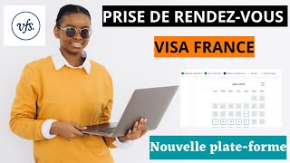 Comment prendre rendezvous pour le visa France sur la nouvelle plateforme [upl. by Arotal360]