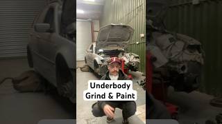 The BMW e46 finally has some Underbody Paint [upl. by Sudoeht]