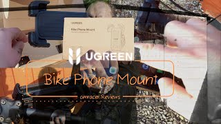 omracerreviews UGREEN Bike Phone Mount [upl. by Dawkins]