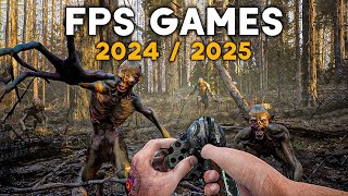 TOP 21 BEST NEW Upcoming FPS Games of 2024 amp 2025 [upl. by Ydnys]