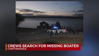 Crews search for missing boater in Chattanooga [upl. by Warfeld551]