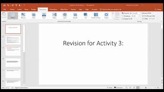 Revision for Activity 3 [upl. by Puff]