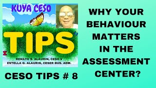 WHY YOUR BEHAVIOUR MATTERS IN THE ASSESSMENT CENTER [upl. by Freed]