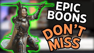 Epic Boon Feats Tier List 2024 Dungeons amp Dragons Players Handbook [upl. by Annawd406]