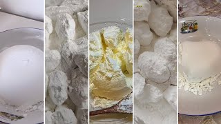 random eaters  only their cornstarch chewing asmr  full video  compilation [upl. by Nima]