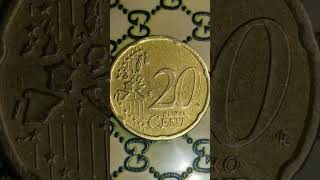 Rare 20 Cent EuroSolid Brass Coin Germany G 2002Brandenburg GateMinted Munich [upl. by Llatsyrc187]