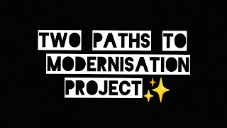 Two paths to modernisation  history project file  class 11 [upl. by Aiuhsoj]