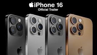 iPhone 16 Pro Max Trailer Official Design  Apple Event [upl. by Swope]