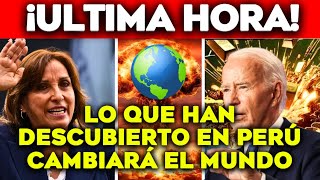 ¡HACE 5 MINUTOS💥 Han DESCUBIERTO algo OCULTO bajo Perú que podría CAMBIAR EL MUNDO por completo [upl. by Gilletta]