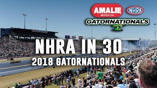 NHRA in 30 2018 Gatornationals [upl. by Arabelle]